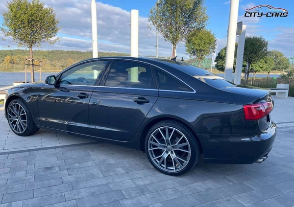 Audi A6 cena 77600 przebieg: 215000, rok produkcji 2014 z Sejny małe 529